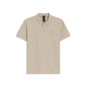 BOSS Porsche x polo shirt with Pasha pattern