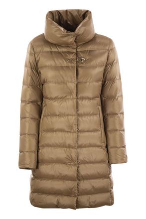 Fay Long Down Jacket With Hook