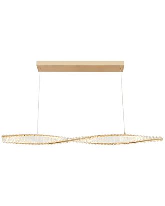 Finesse Décor Towson CCT Integrated LED Brushed Chandelier