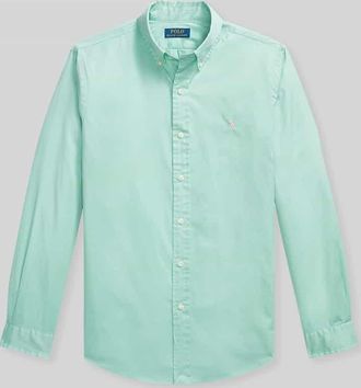 Polo Ralph Lauren Regular Fit Freizeithemd aus reiner Baumwolle in Hellgruen, Gr&ouml;&szlig;e XXL