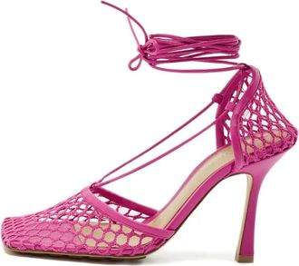 Bottega Veneta Pumps con punta quadrata - Rosa