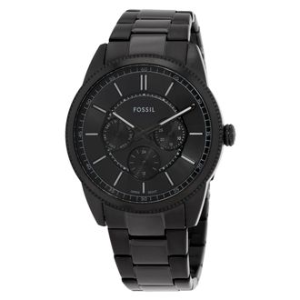 Fossil Pearson Multifunction Quartz Black Dial Mens Watch FS6135
