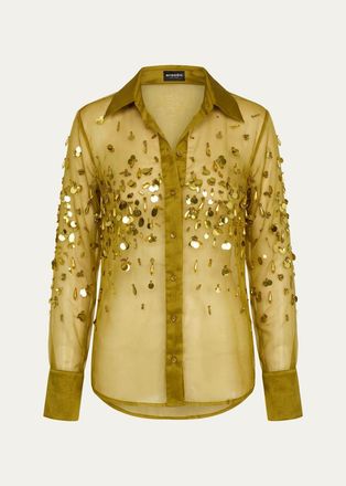 Retrof&ecirc;te Quilly Embroidered Blouse