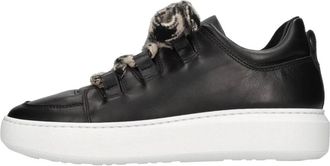 Stokton 212-D Sneaker - Dames - Sneakers - Zwart - 41 EU - Leer - Schoenen