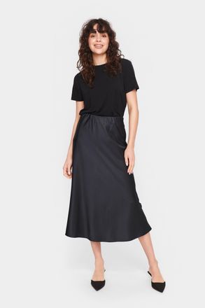 Saint Tropez Rok Regular fit Blac