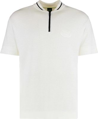 HUGO BOSS Hombre, Camisetas, Blanco, Talla: L
