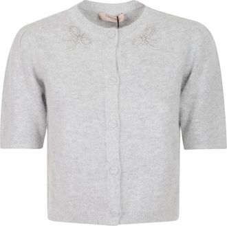 Twinset Twin-set de camisetas y polos - Knitwear - Mujer - Gris - S
