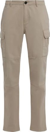 Moorer Barclay-FSR Cargo Pants - Heren - Straight fit broeken - Beige - M - Katoen - Broeken