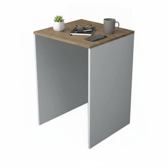 Dmora Gran Armario Multiusos Cassian, Muebles Multifuncionales, Zapatero, Armario Para Zapatos, 65x60h92 Cm, Nogal Y Blanco, Con Embalaje Reforzado - Dmora