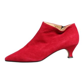 Dolce & Gabbana Heeled Boots, female, Red, Size: 10 US Ankle Boots