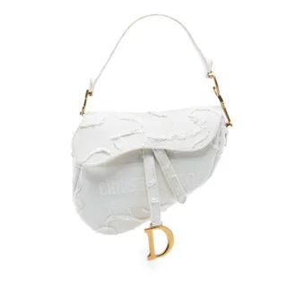 Dior Pre-owned Dior Canvas Embroidered Camouflage Saddle Bag Ladies JDXK6W7FDMDYDEPQ