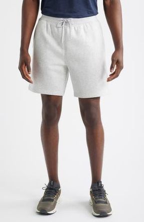 Zella Vital Fleece Performance Shorts in Grey Fog Heather at Nordstrom Rack, Size Xx-Large