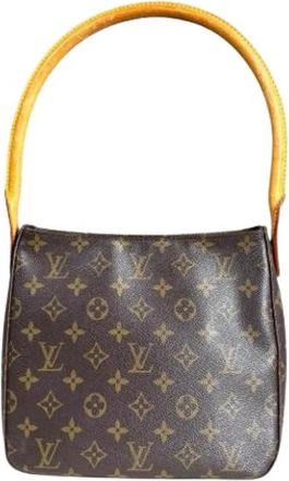 Louis Vuitton Pre-owned Vintage Monogram Canvas Schoudertas - Dames - Vintage Schoudertas - Bruin - ONE Size - Vintage