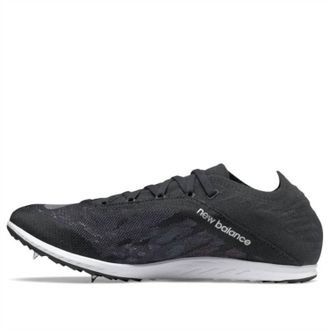 New Balance Mens Series V5 Track Spike Shoes In Black/silver