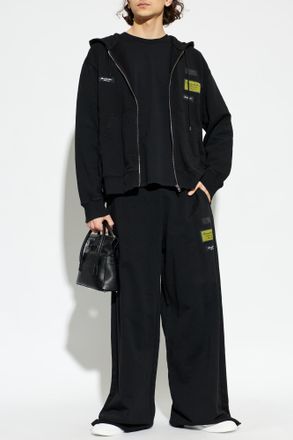 Maison Margiela Sweatshirt With Patches, Mens, Black