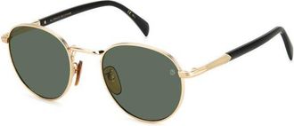 David Beckham DB 1116/S RHL/O7 Mens Sunglasses Gold Size 51