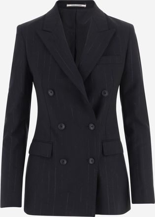 Tagliatore Giacca Doppiopetto Tagliatore In Misto Lana Stretch