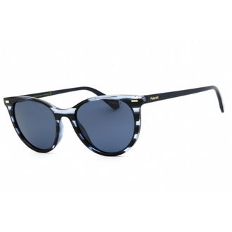 Polaroid Polarized Blue Cat Eye Ladies Sunglasses PLD 4107/S 0JBW/C3 52