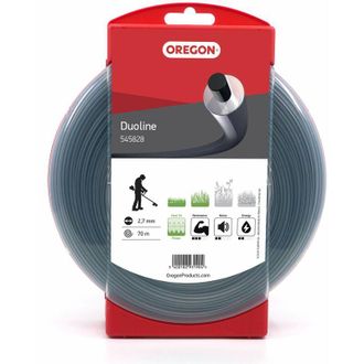 Oregon Scientific Filo decespugliatore Tondo Duoline Trasparente/Nero &oslash;2.7mm/70m Oregon 545828