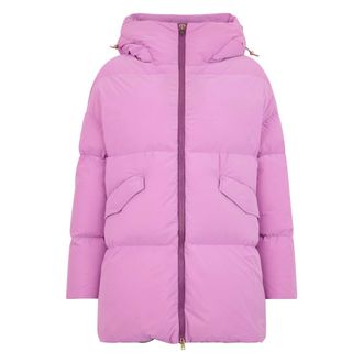 Herno Winter Jackets, female, Pink, Size: 2XS Padded Winter Jacket