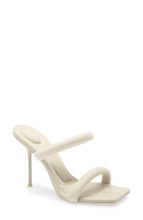 Alexander Wang Julie Padded Slide Sandal in Vanilla at Nordstrom, Size 9.5Us