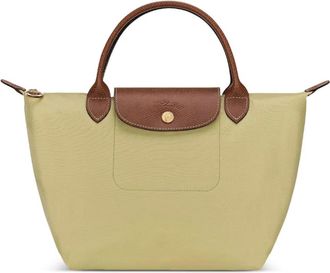 Longchamp Klein Le Pliage Original shopper met omslag - Groen