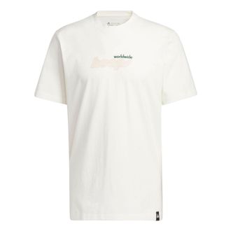 adidas Worldwide Hoops Story T-shirt Off White IM4616