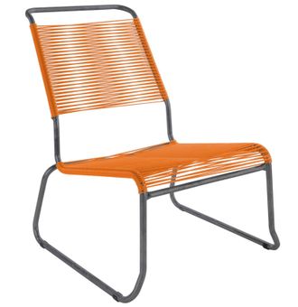 Schubiger M&ouml;bel Spaghetti-Kufen-Lounger-Hochlehner S&auml;ntis