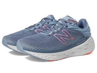 New Balance Fresh Foam 840v1 Womens Shoes Arctic Grey/Raspberry : 8 B - Medium, Synthetic/Textile