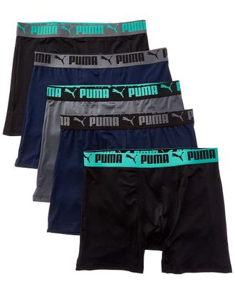 Puma Puma Set Of 5 Performance Boxer Brief