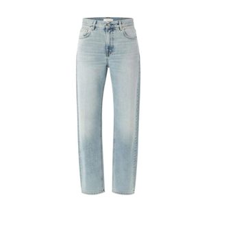 Haikure Bonnie Straight Jeans - Dames - Regular Fit Jeans - Blauw - W28 - Katoen - Jeans