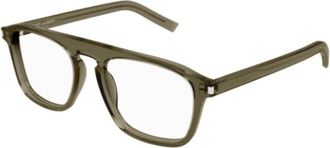 Saint Laurent SL 157 Eyeglasses - unisex - Brillen - Bruin - 52 MM - Accessoires