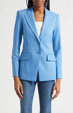 Veronica Beard Izara Dickey Jacket in Blue Jasper at Nordstrom, Size 14