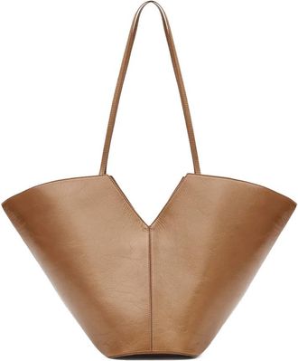 Francesco Biasia Schoudertassen - Dames - Shoppers - Bruin - ONE Size - Leer - Tassen