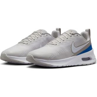 Nike Air Max Nuaxis Sneaker in Vast Grey/White/Grey/Blue at Nordstrom Rack, Size 6