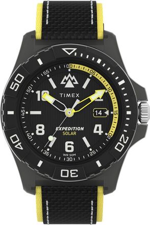 Timex Freedive Ocean Mens Black Watch TW2V66200 Fabric - One Size