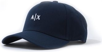 A|X Armani Exchange AX Baseballcap - Marineblauw