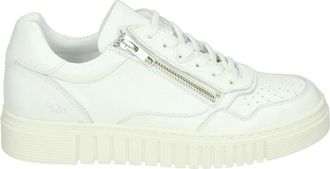 Aqa Aqa, Schoenen, Dames, Wit, 38 EU, Leer, A8868 Sneakers