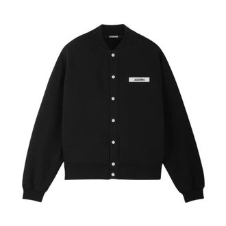 Jacquemus Heren, Sweatshirts & Hoodies, Zwart, Maat: 2XL Katoen