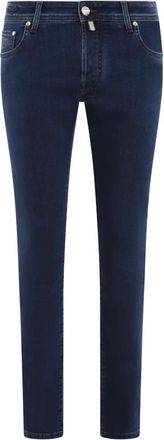 Jacob Cohen Slim Blauwe Jeans voor Heren - Heren - Slim Fit Jeans - Blauw - W30 - Jeans