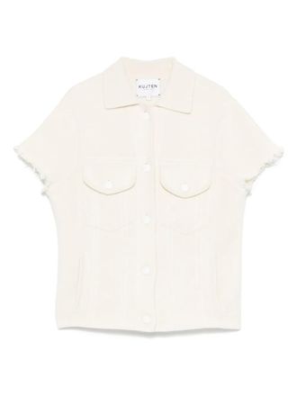 Kujten Camicia in cashmere - Toni neutri