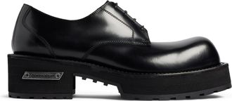 Balenciaga VENOM DERBY IN BLACK CALFSKIN - Balenciaga - Man