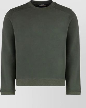 K-Way perruel crewneck cotton cashmere sweater