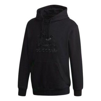 adidas x Disney Crossover Goofy Hoody Embroidered Pullover Black GD6022