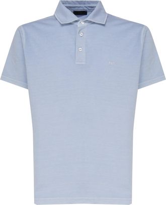 Fay Polo T-shirt In Cotton