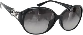 Ferragamo Pre-owned Accessories, female, Black, Size: ONE SIZE Pre-owned Sunglasses