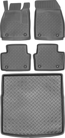 OEM Juego De Alfombrillas Para Coche Y Maletero Para Opel Insignia A Kombi (2008-2013)