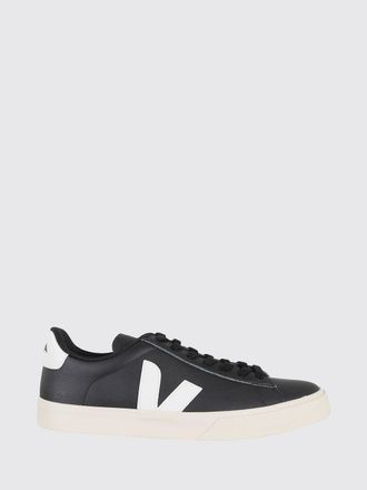 Veja Sneakers basse Campo Chromefree in pelle sostenibile con logo a contrasto