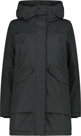 F.lli Campagnolo 36K2356 Parka Fix Hood - Dames - Outdoorjassen - Grijs - XS - Polyester - Fitness
