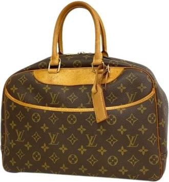 Louis Vuitton Pre-owned Handbags, female, Brown, Size: ONE SIZE Pre-owned Vintage Canvas Handbag